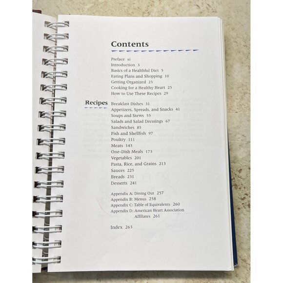 American Heart Association Cookbook Quick and Easy Recipes 200 Healthy Recipes - Picture 3 of 11